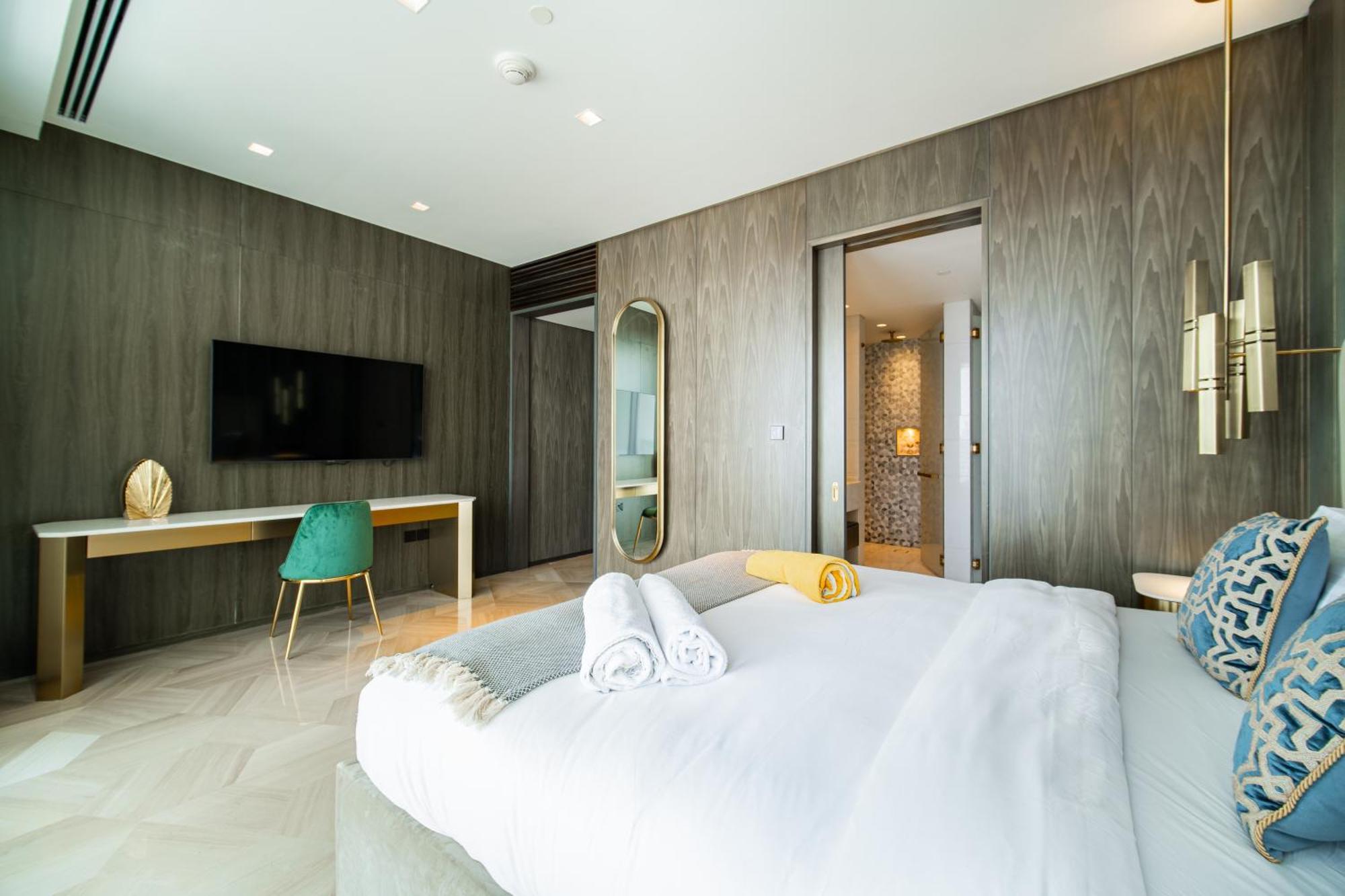Five Palm Super Luxury Apt With Full Sea Views Dubai Luaran gambar